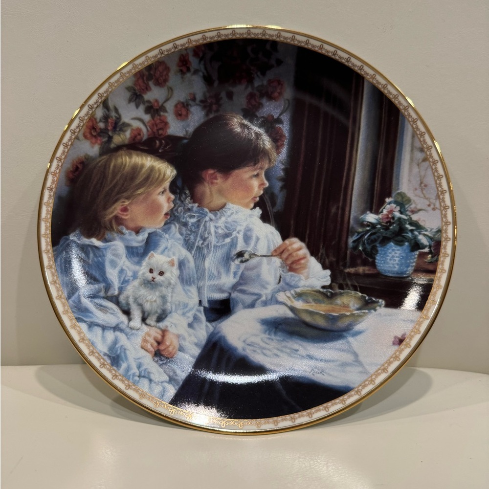 1994 Sandra Kuck “First Snow” Plate No. 2422A